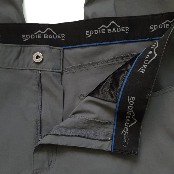Eddie Bauer Adventure Trek Pant Nylon Charcoal Gray Size 40W x 30L - Picture 9 of 14